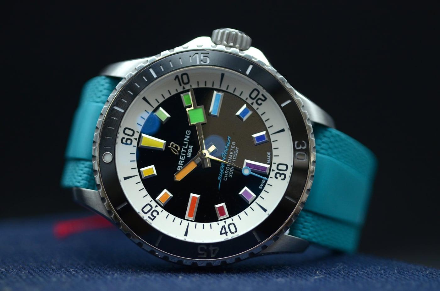 Breitling Super Ocean 42 Rainbow - A17375
